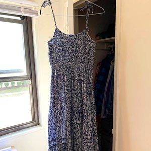 Smocked Maxi Dress NWOT